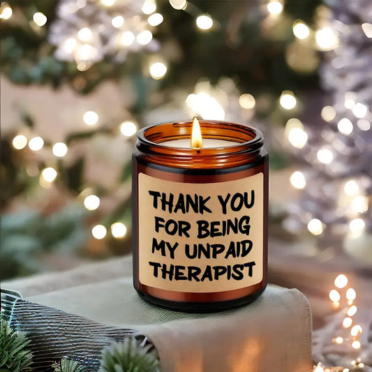 Unpaid therapist Candle